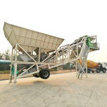 XCMG Manufacturer HZS60VY 60m3 Portable Mobile Concrete Batching Plant Price